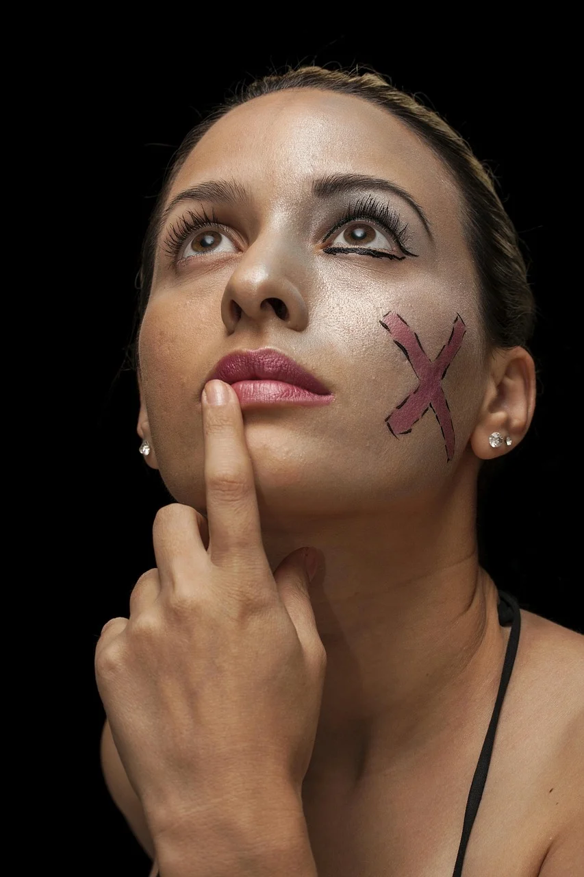 woman, finger, model, beauty