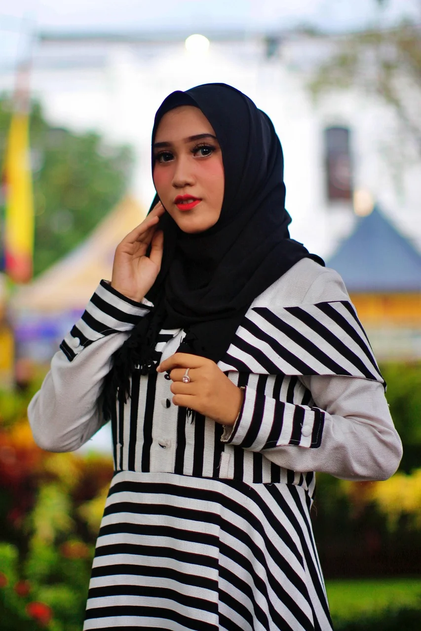 hijab, asia, girl, indonesian