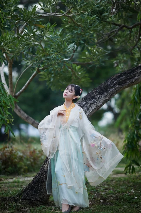 woman, model, portrait, white dress