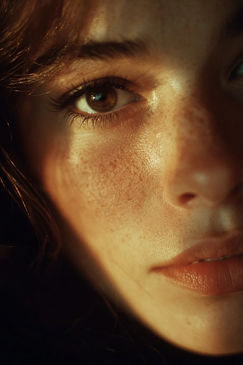 woman, vintage, grain, face