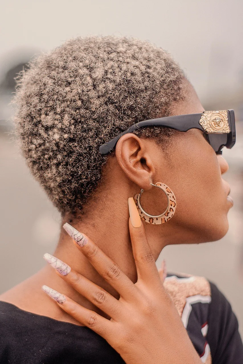 african, portrait, outdoor, glass