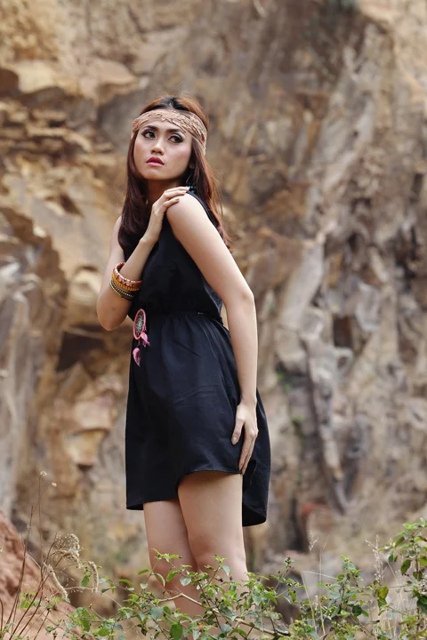 woman, portrait, fashion, model