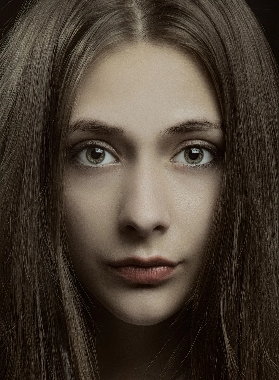 woman, model, portrait, face