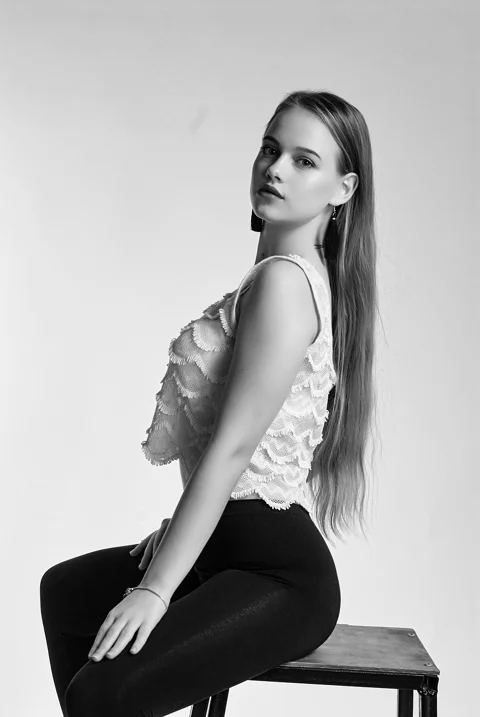 肖像, 年輕女子, 人物, 女人