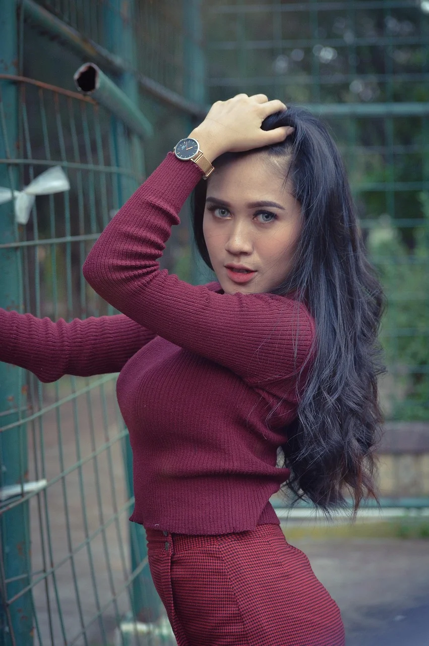 woman, model, portrait, pose