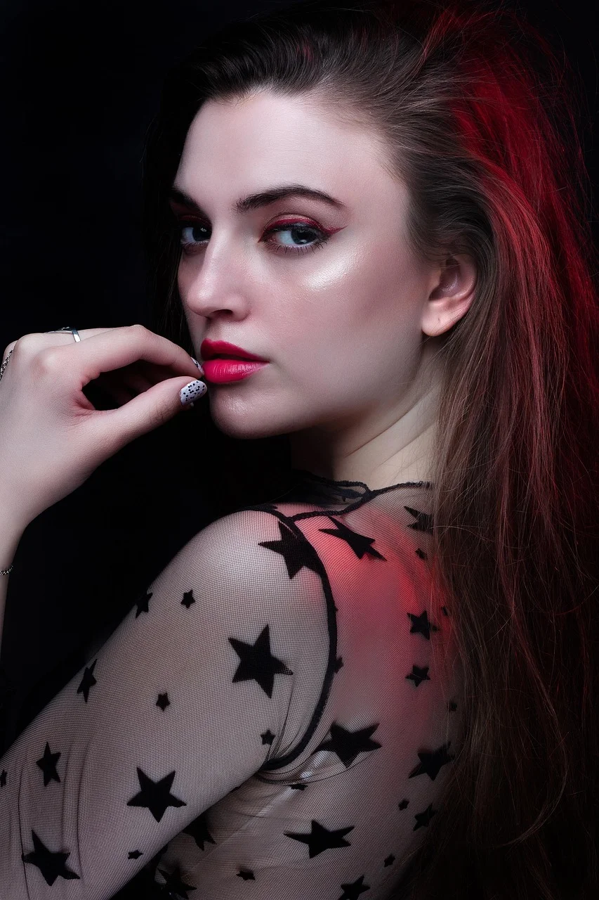 female, portrait, model, fashion