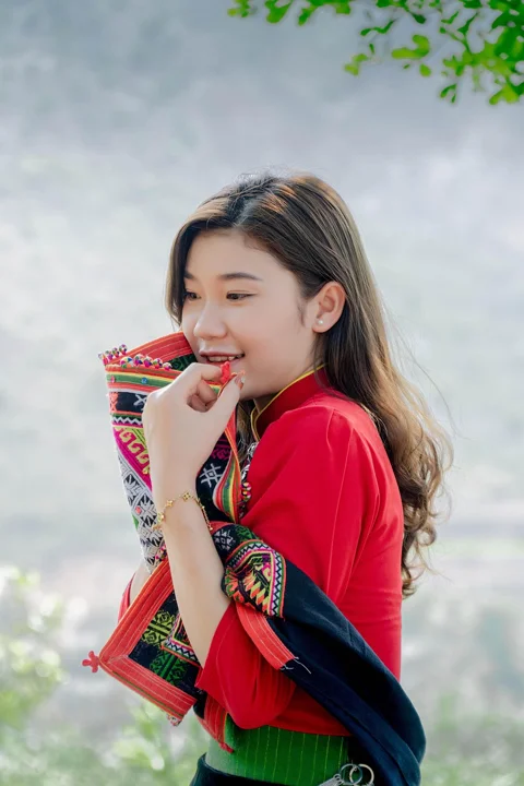 woman, fashion, traditional, vietnamese