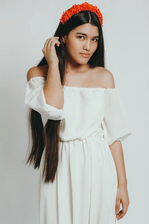 young woman, beautiful, hair, girls