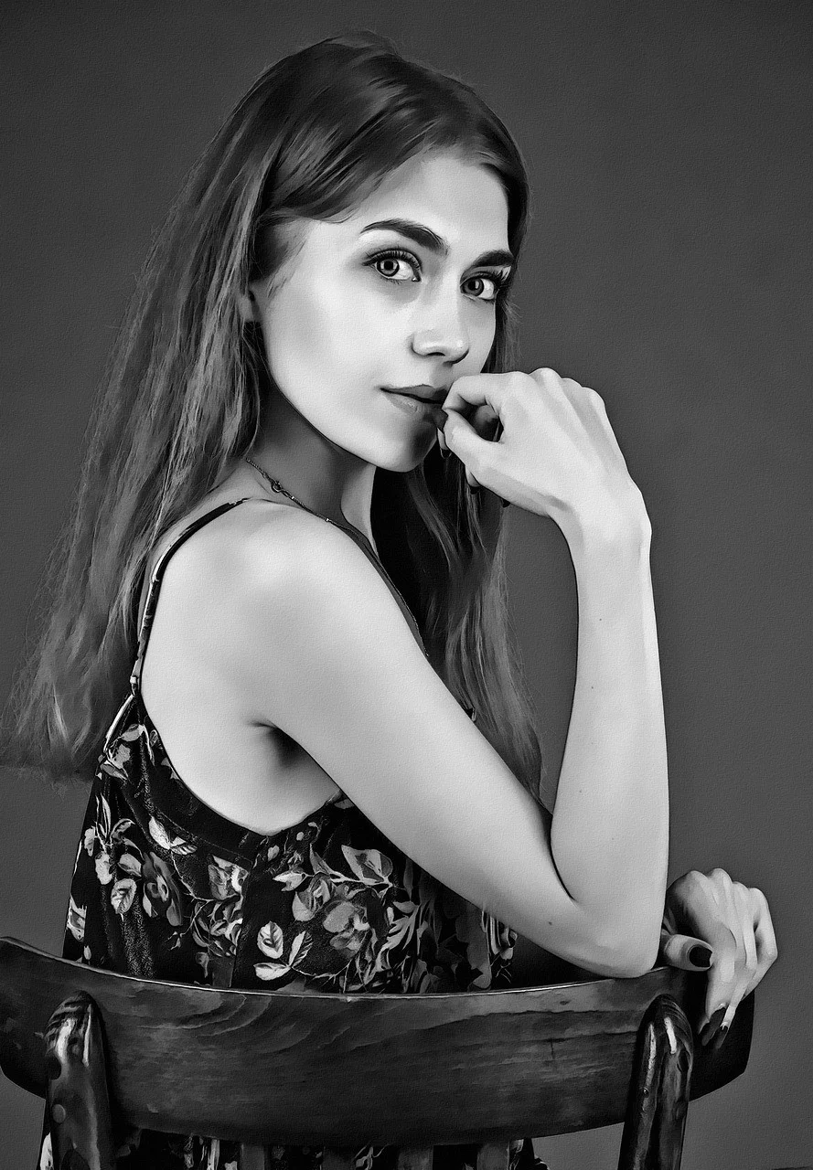 girl, portrait, woman, beauty
