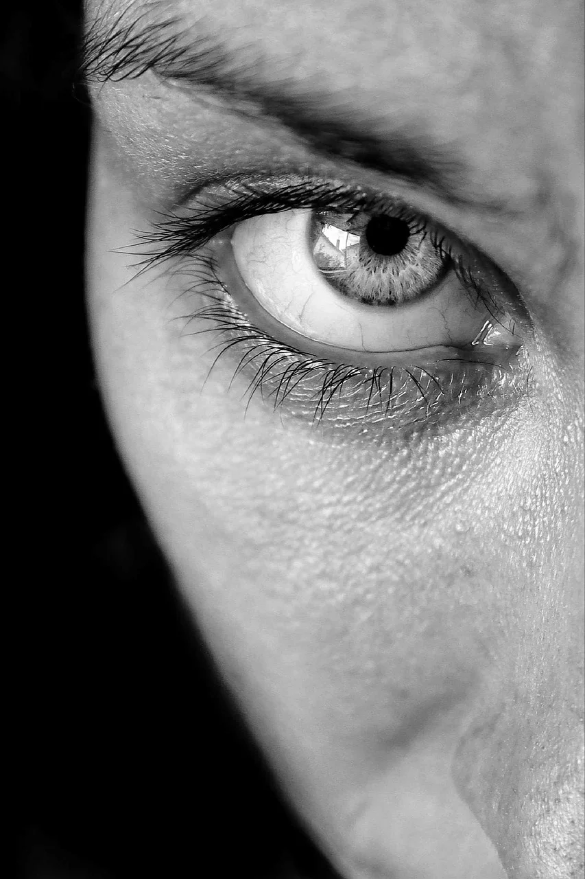 eye, face, girl, model