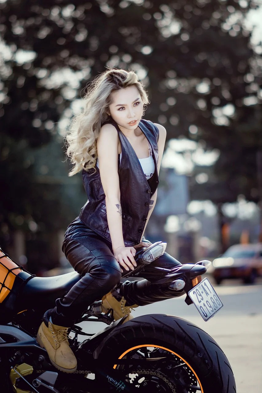 cute, motor, outdoor, model