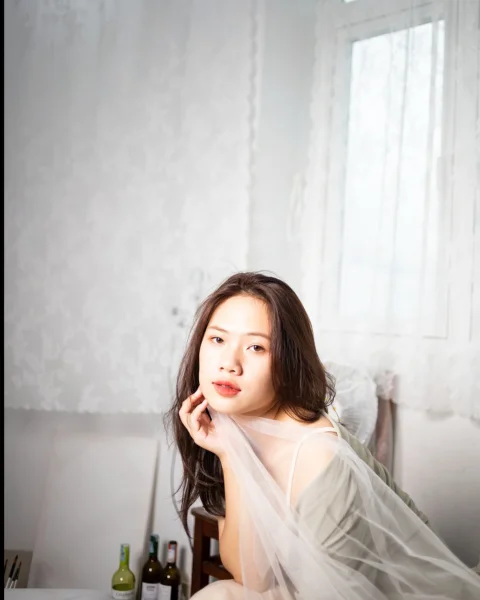 여성, 모델, 초상, 포즈
