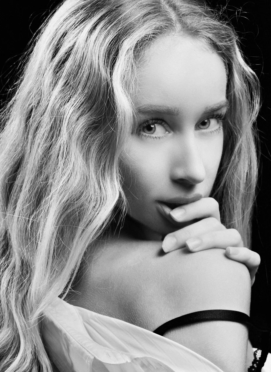 woman, model, face, look