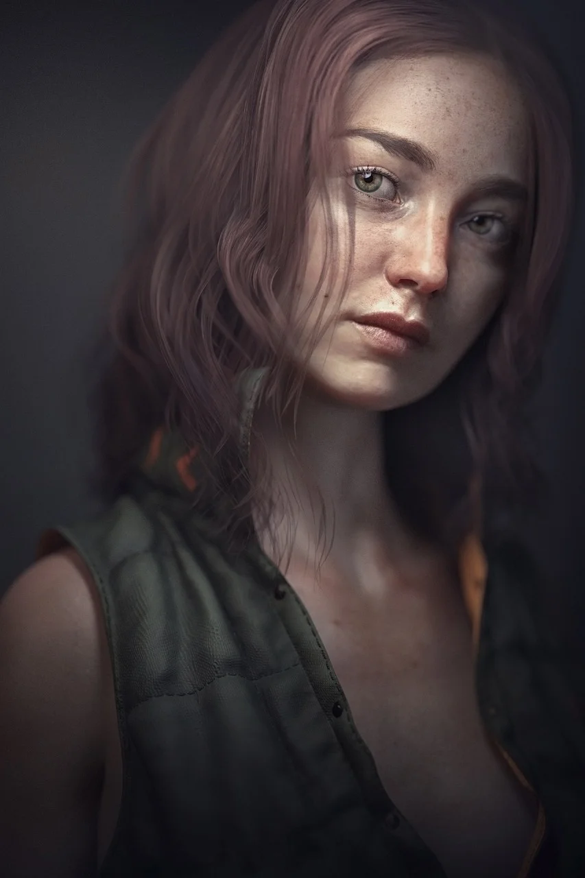 girl, portrait, fantasy, face