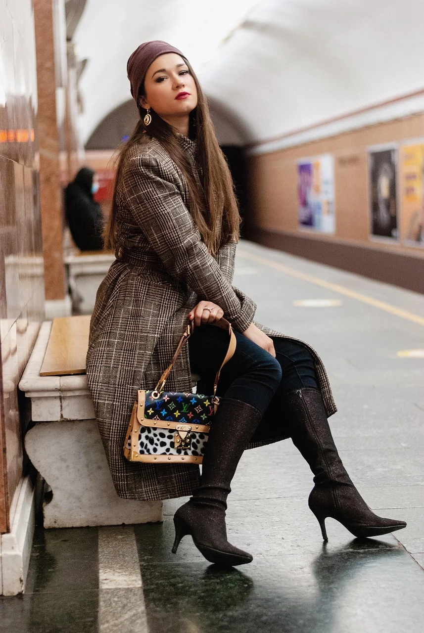 woman, metro, young woman, ukraine