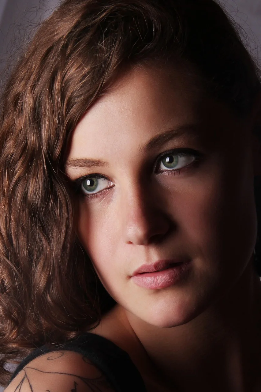 woman, model, face, portrait