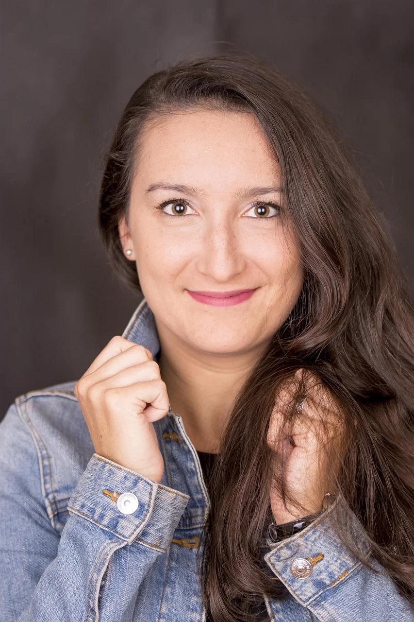 girl, studio, delicate, young