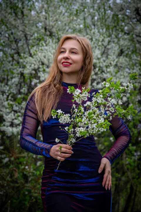 woman, spring, fashion, style