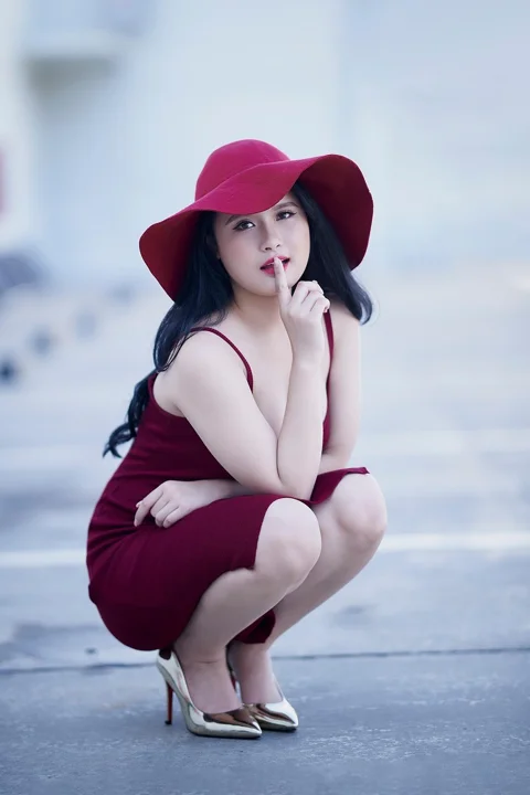 女性、ポートレート、ファッション、アジア人女性