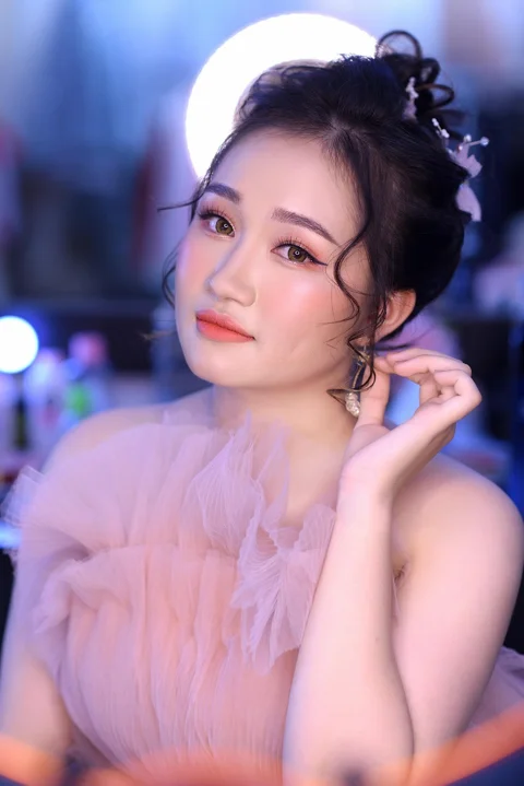 woman, model, smile, joy