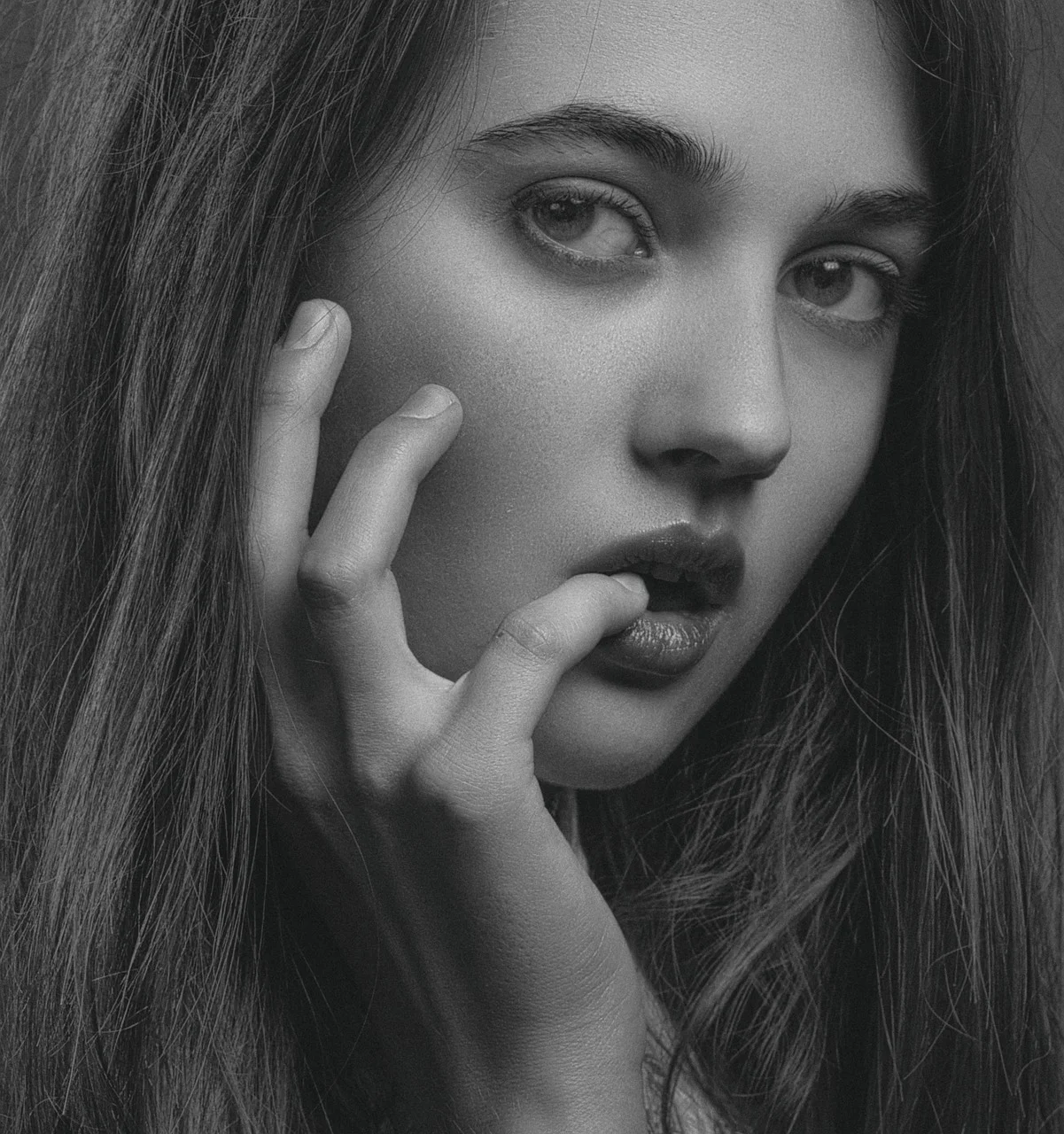 portrait, woman, seductive, beautiful