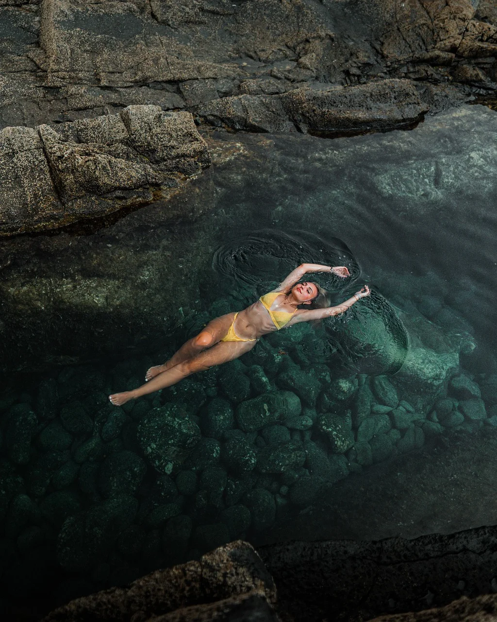 swim, girl, bikini, leisure