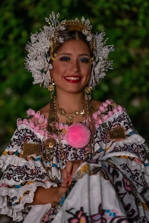 panama, woman, tradition, uniform