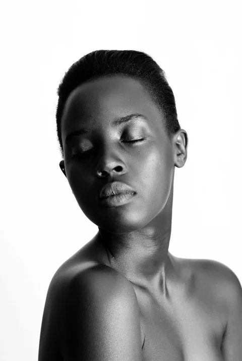 woman, model, beauty, black
