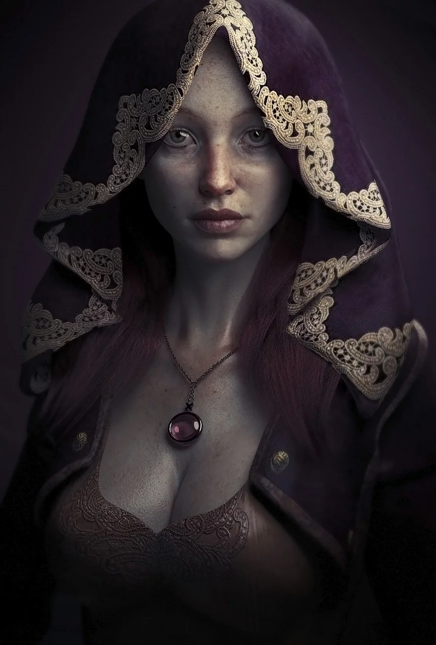girl, portrait, fantasy, face