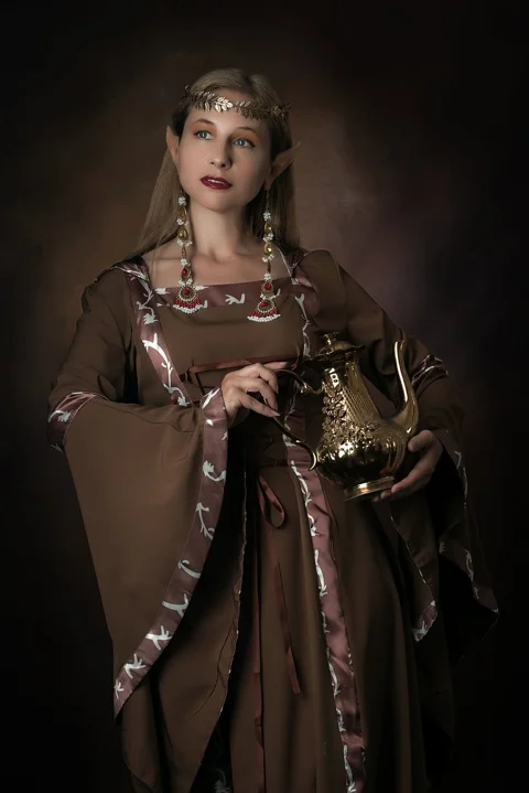 fantasy, costume, elf, model