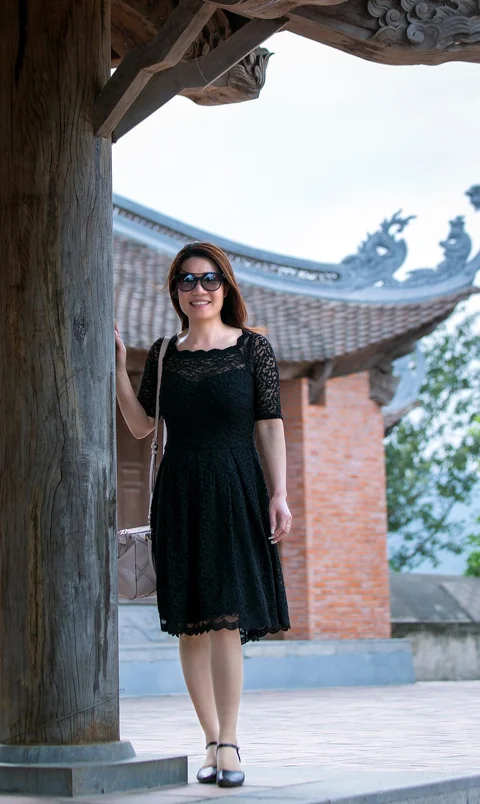 woman, model, smile, happy