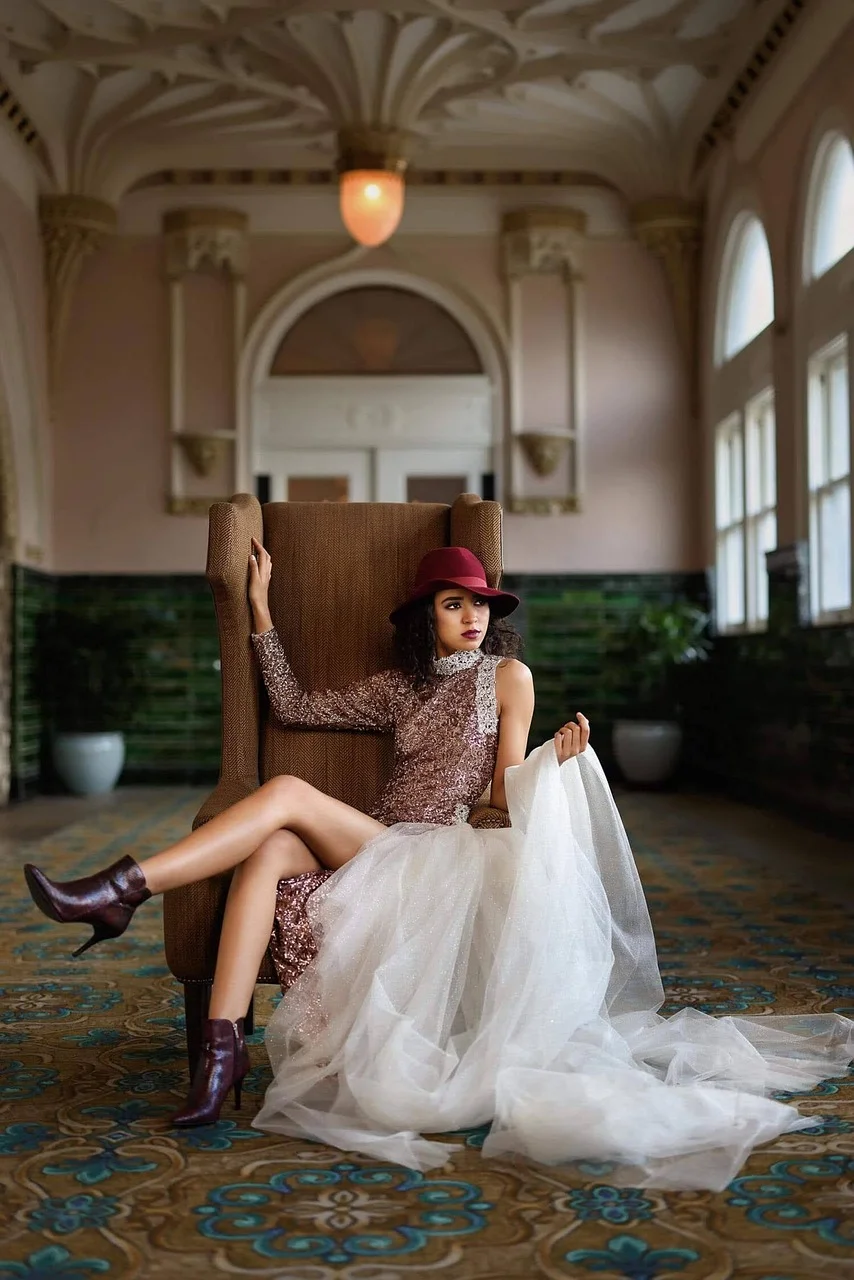 woman, beauty, fashion, skirt