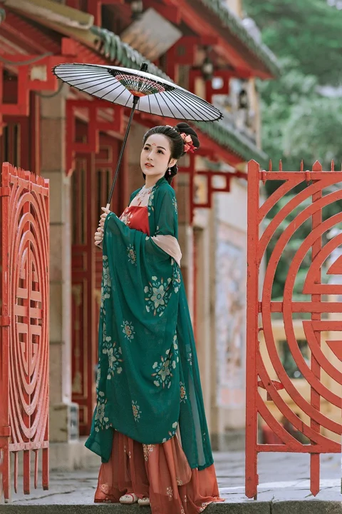 fashion, woman, chinese dress, ancient