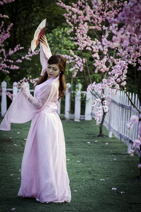 女孩，人像，散景，模特