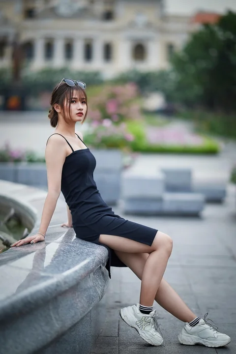 女性、モデル、ポートレート、ポーズ
