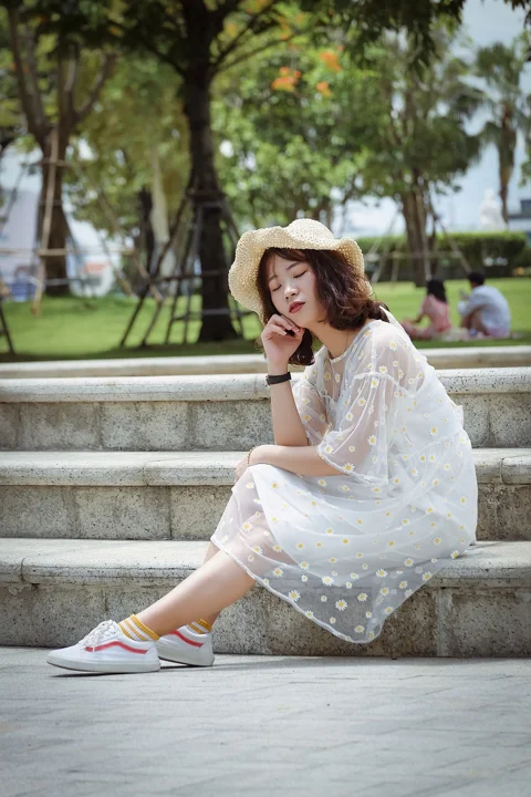 女人, 美麗, 時尚, 模特兒