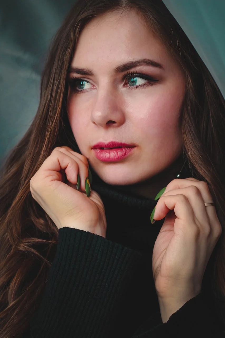portrait, model, woman, lady