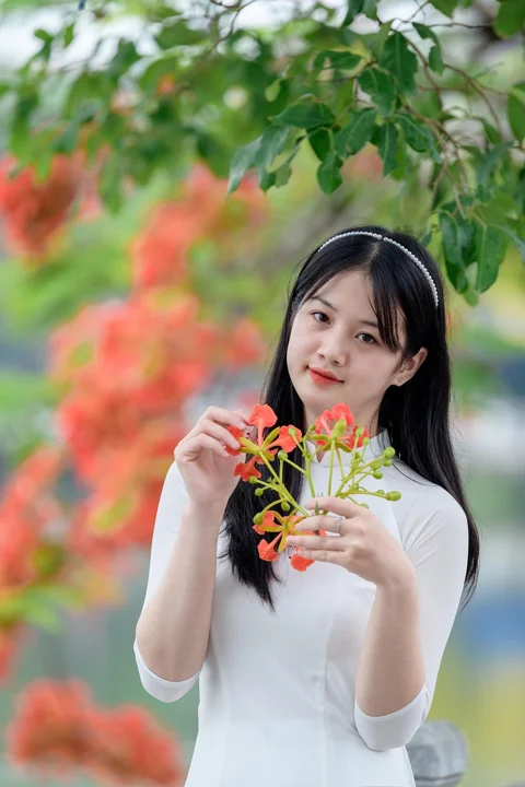 pretty, young, people, woman