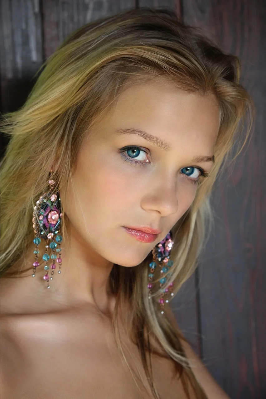 girl, face, portrait, bust
