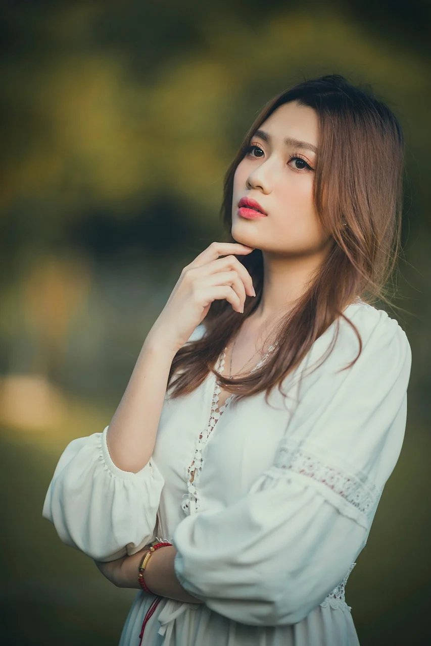 beauty, fashion, woman, dress