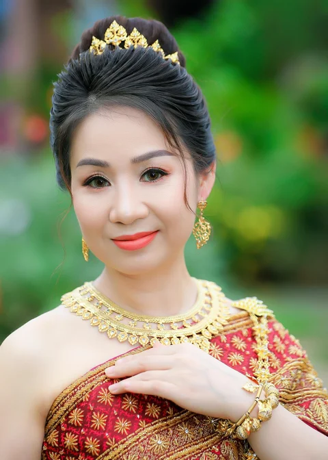 scene, skin, photos of ethnic people, khmer