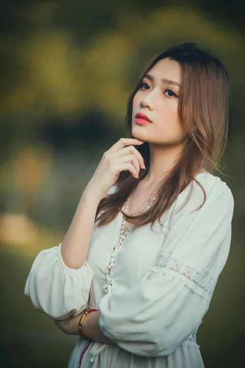 beauty, fashion, woman, dress