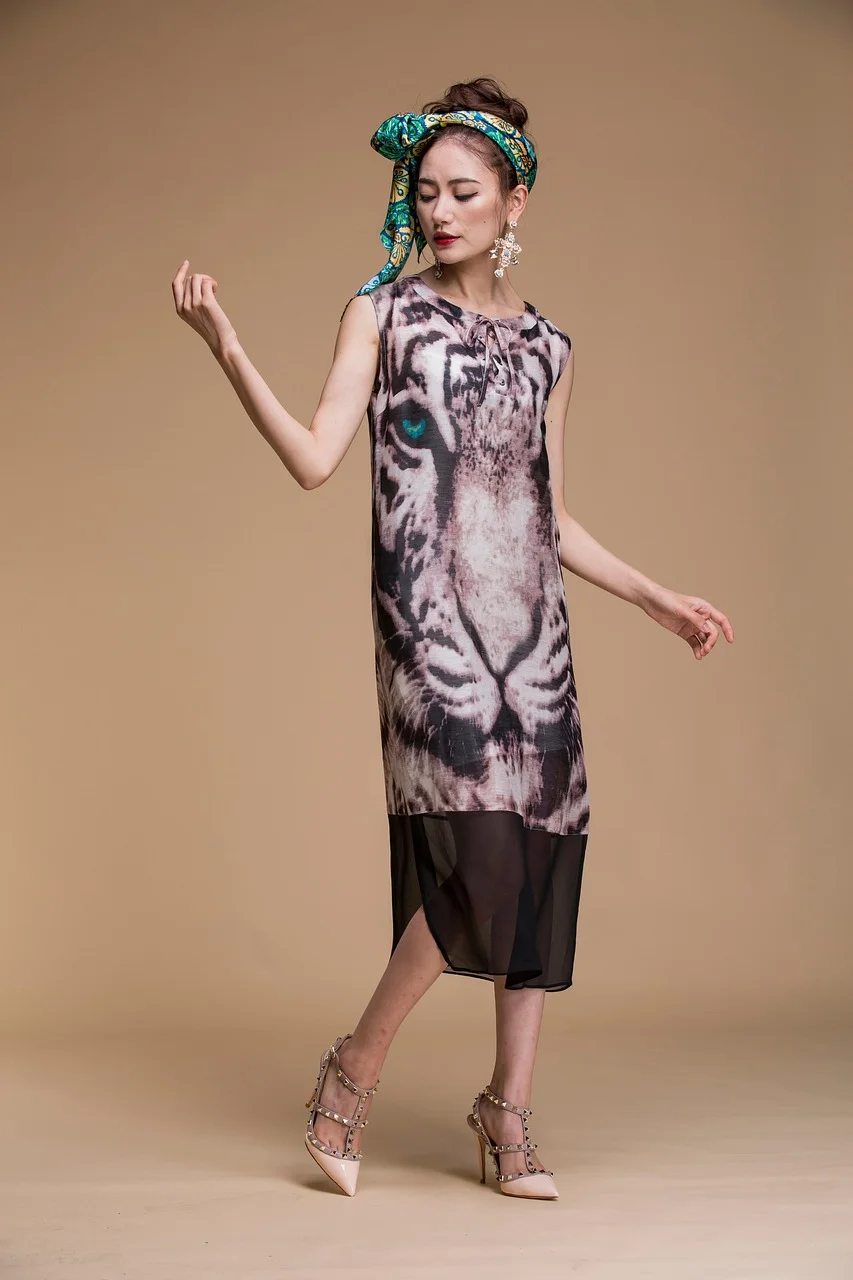 woman, model, dress, elegant