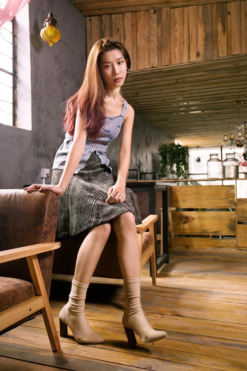 woman, model, asia, young
