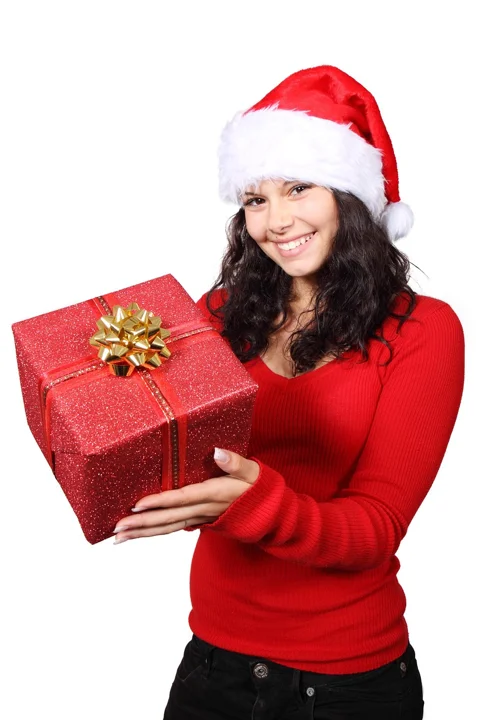 christmas, claus, cute, gift