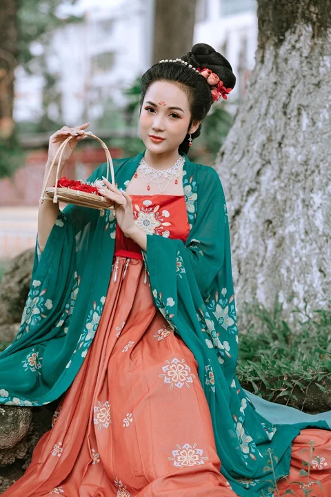 fashion, woman, chinese dress, ancient