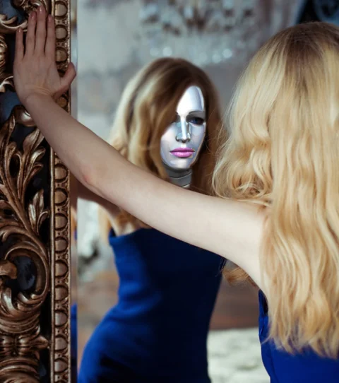 girl, woman, blonde, young