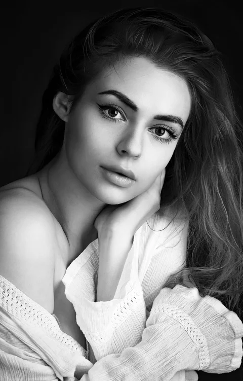 woman, model, portrait, pose