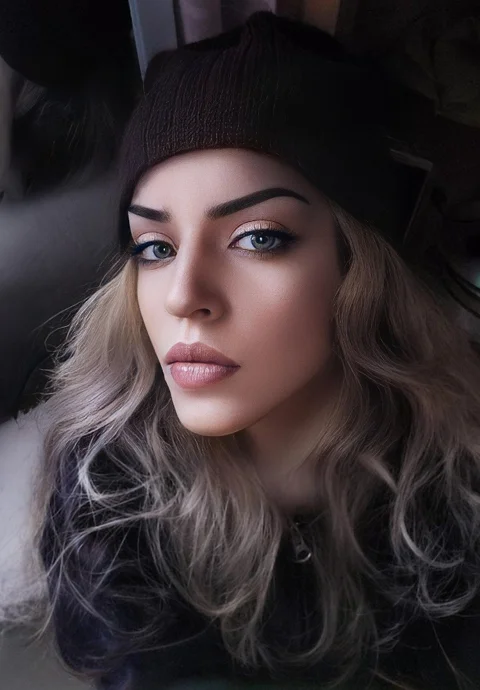 blonde, curly, haired, woman