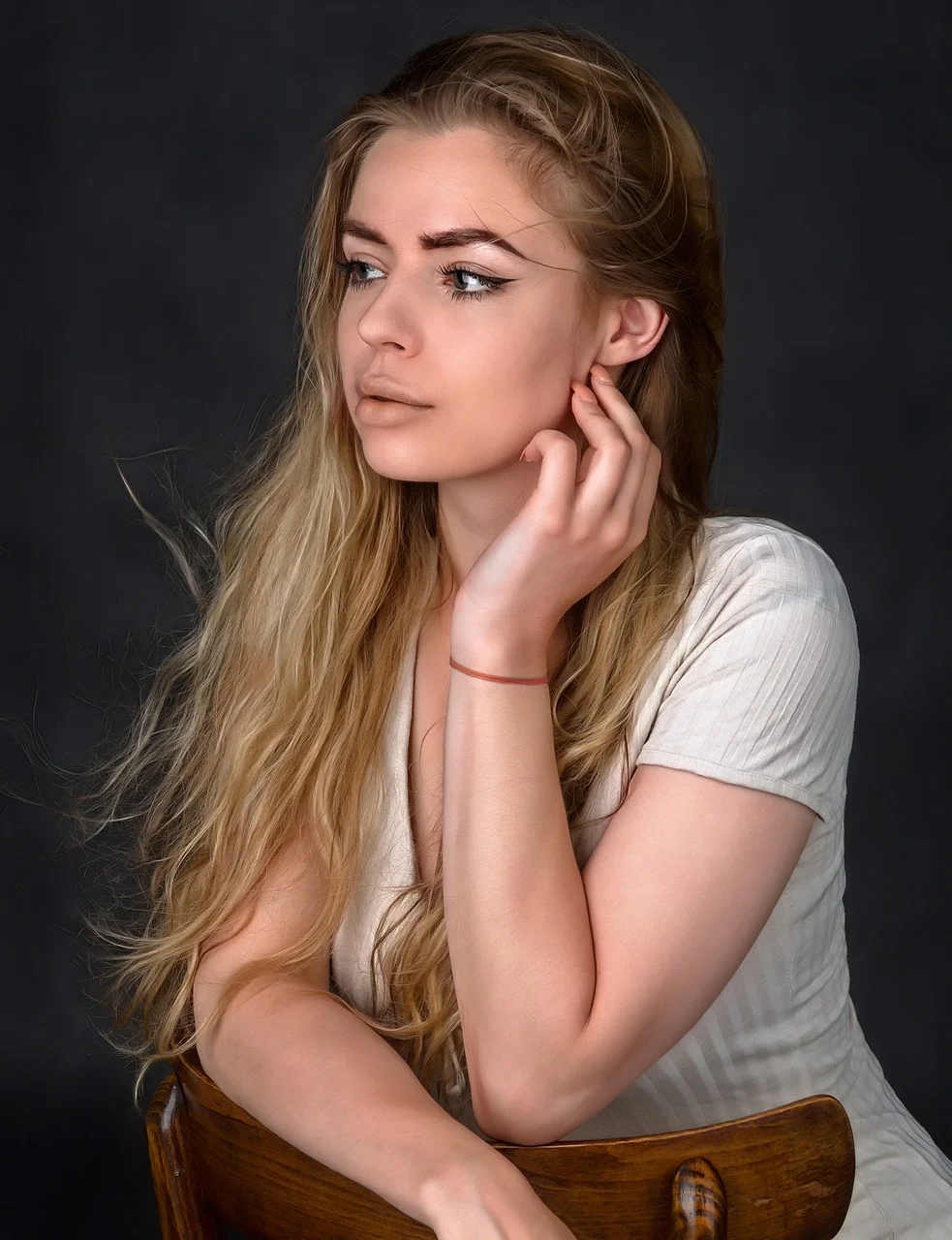 woman, beauty, portrait, girl